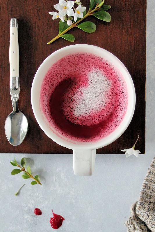 Raspberry Latte