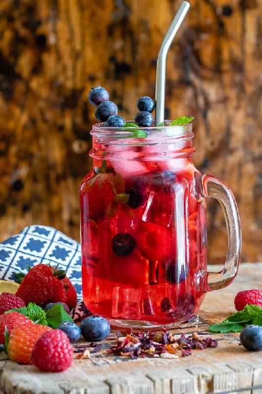 Blueberry-Raspberry tea 