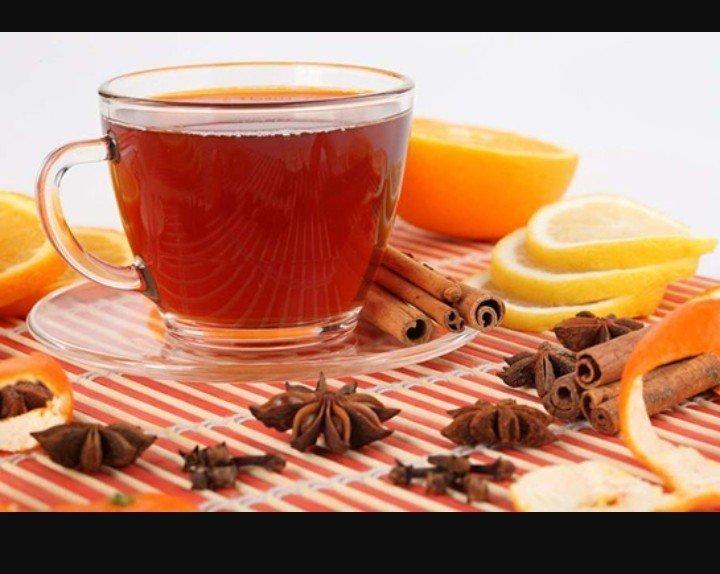 Portağal darçın tea