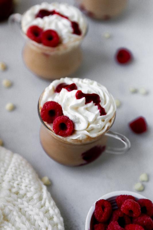 Raspberry Latte