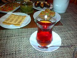 Çay +pletka şokolad 