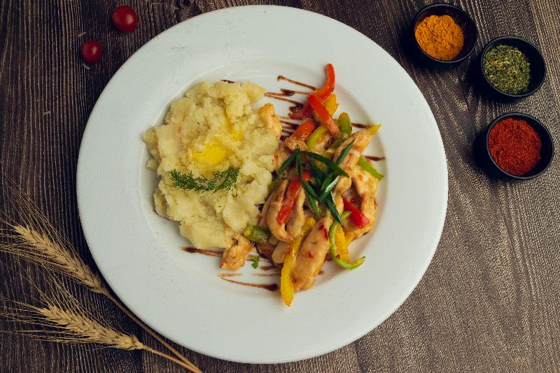 Fajitas toyuq əti ilə