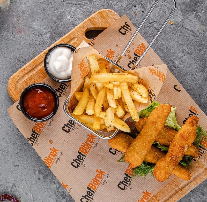 Chicken fingers + Fri