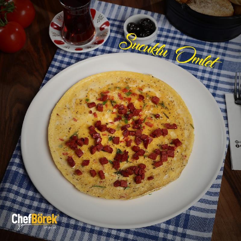 Sucuklu omlet