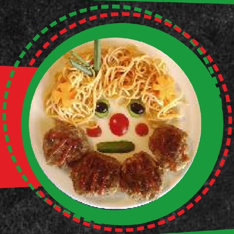 Kotlet dana ətindən spagetti ilə