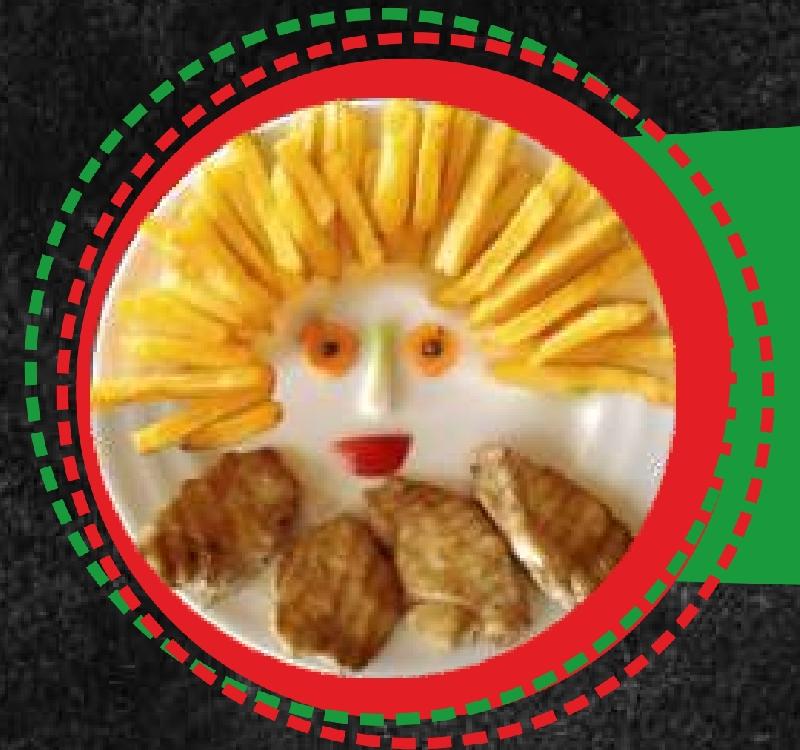 Toyuq filesi kartof fri ilə