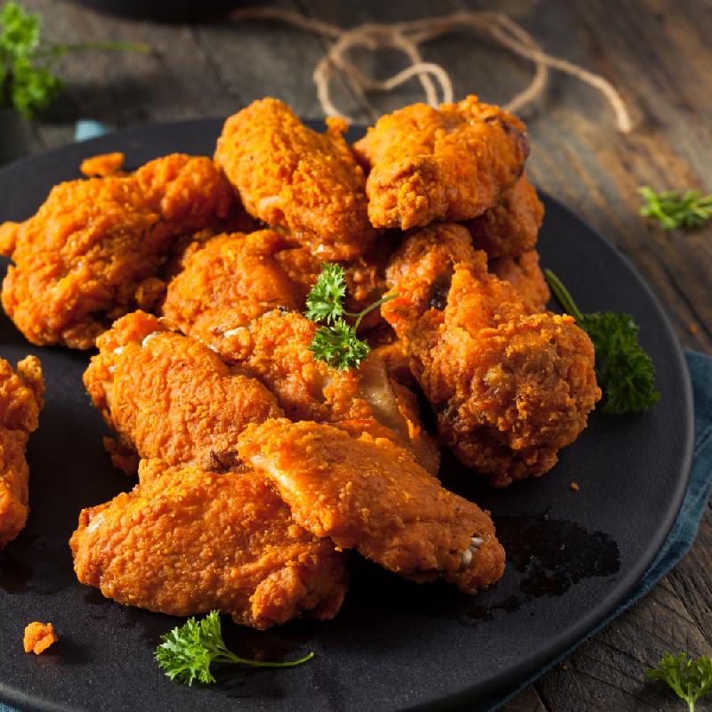 Crispy chicken wings 