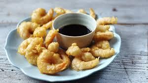 Prawns tempura 