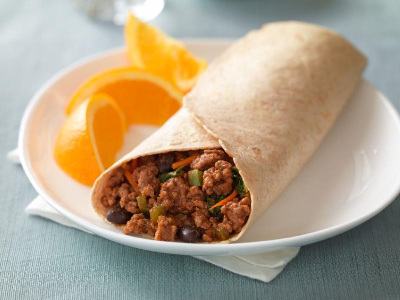 Beef wrap