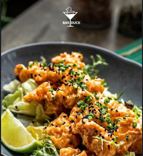   Tempura krevetlər