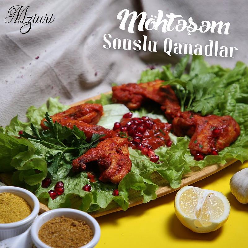 Qızardılmış toyuq qanadları 