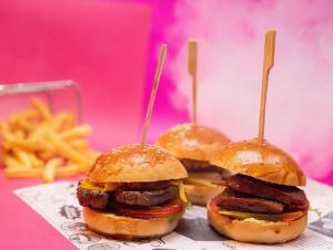 Mini-Trio burger