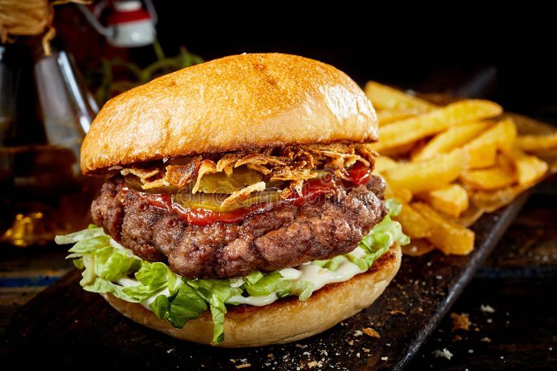Beef Burger+Free