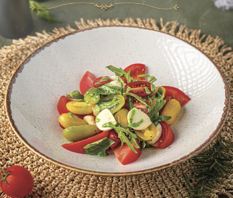 Buffalo mozzarella salad