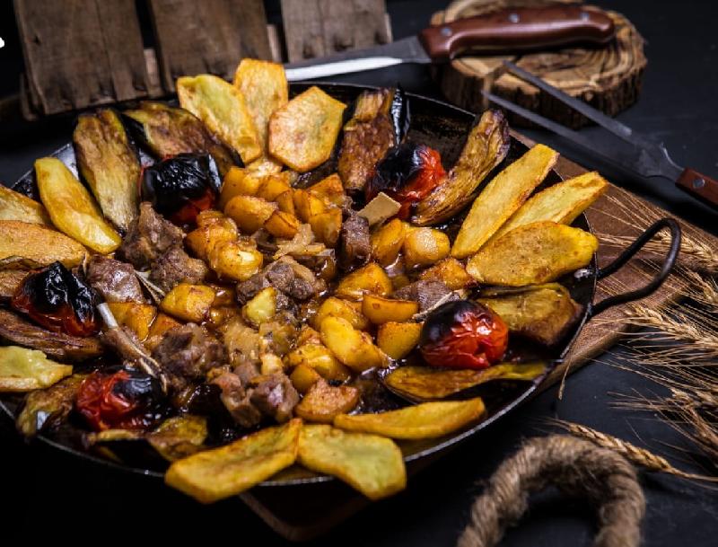 Lambs sadj for 2 people