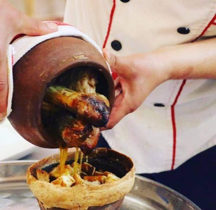 Yanar dopu with beef 