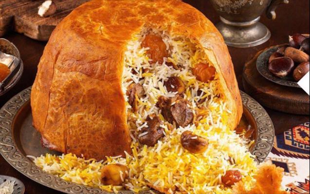 Shah pilaf for 4 people 