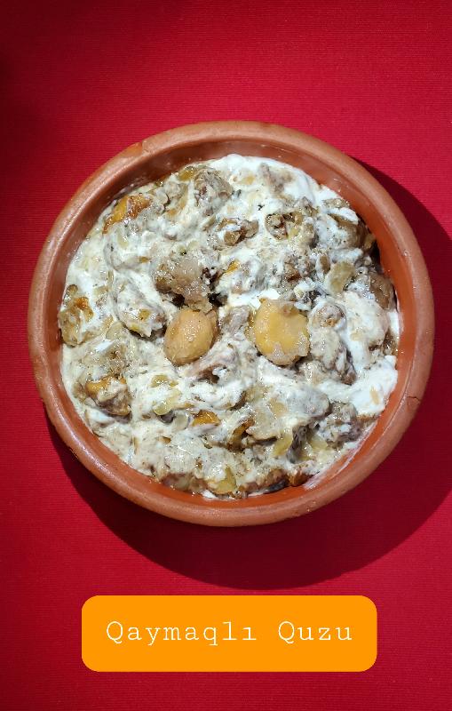Qaymaqlı Quzu Qovurma