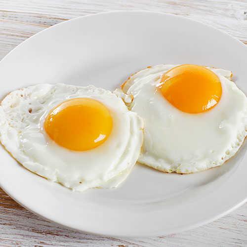 Fried eggs 