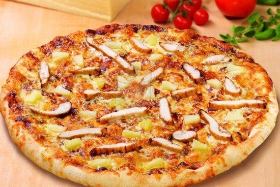 Tavuklu pizza 