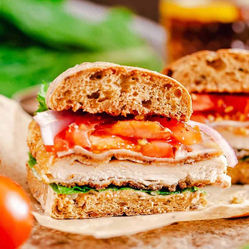 Chicken ciabatta sand