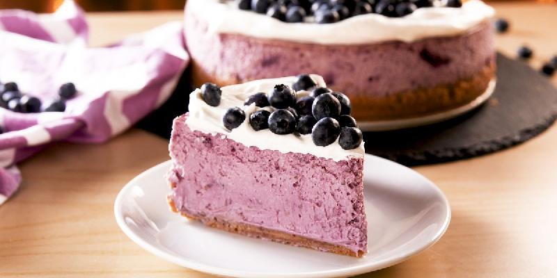 Blueberry cheesecake 