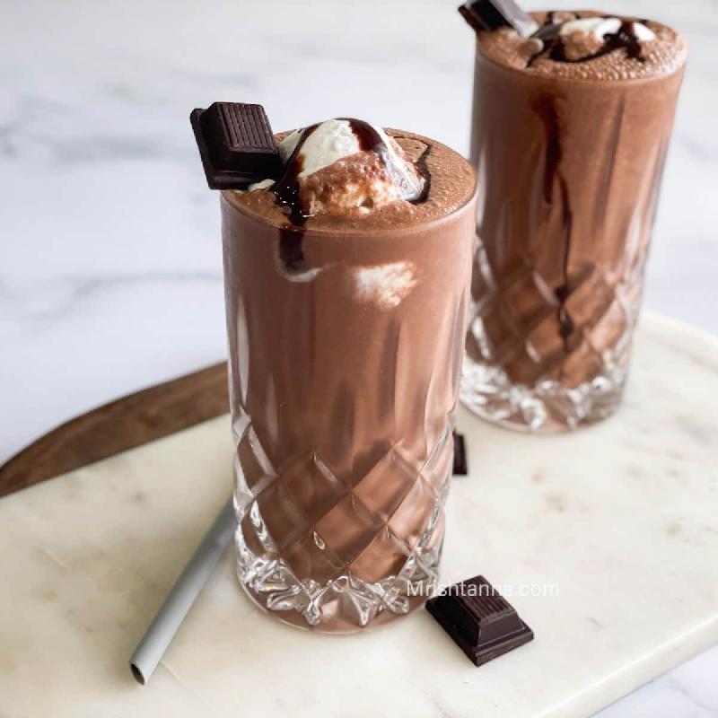 Milk shake chocolate 