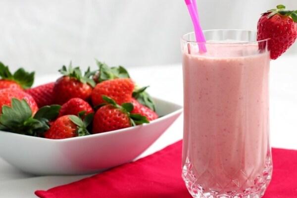 Milk shake strawberry 