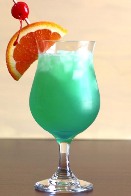 Emerland blue curacao 