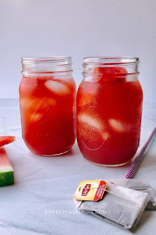 Hand made ice tea qarpız 