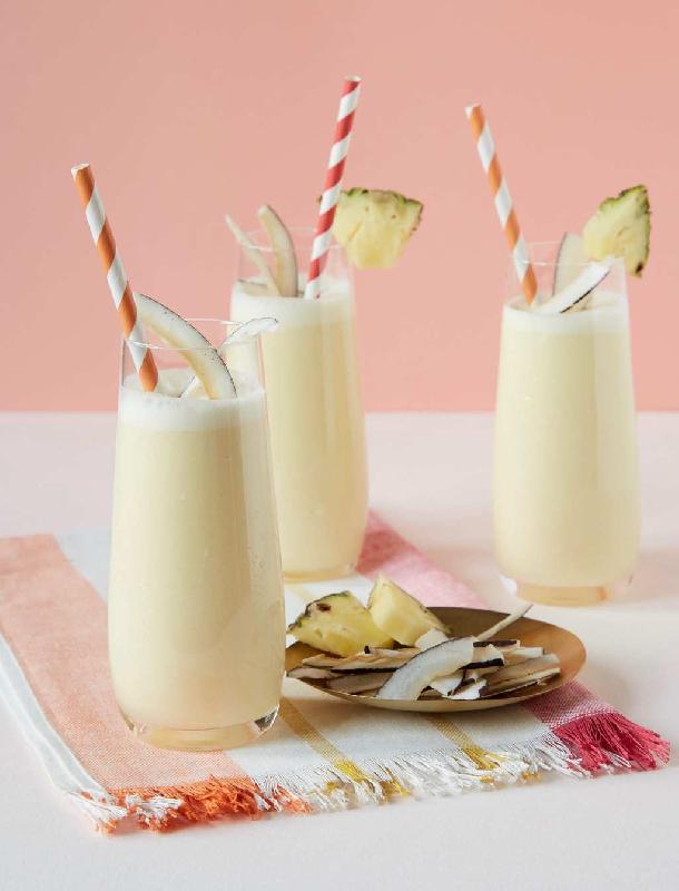 Pina colada milk
