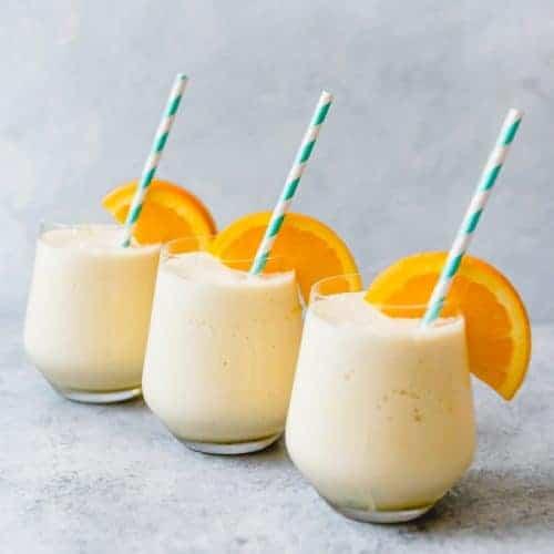 Pina colada orange juice 
