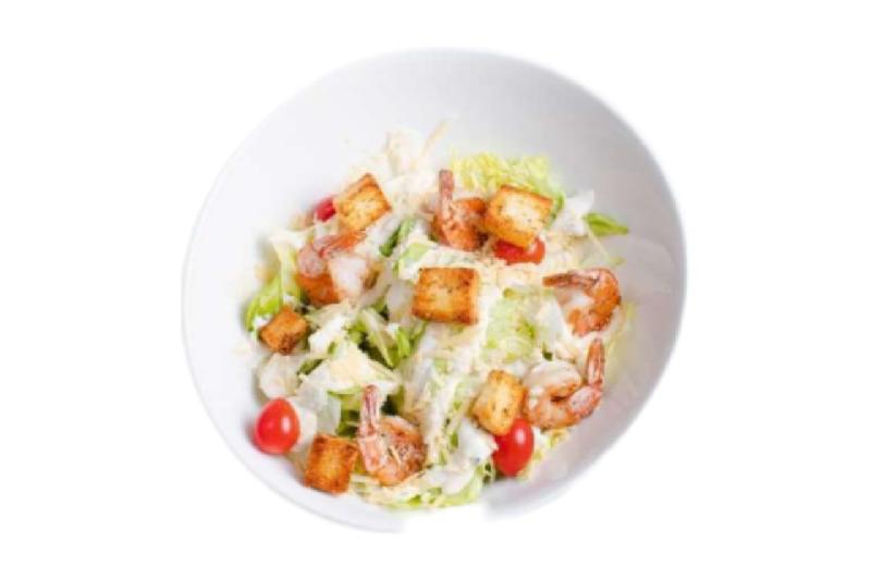 Sezar Salatı (Krevetlə)