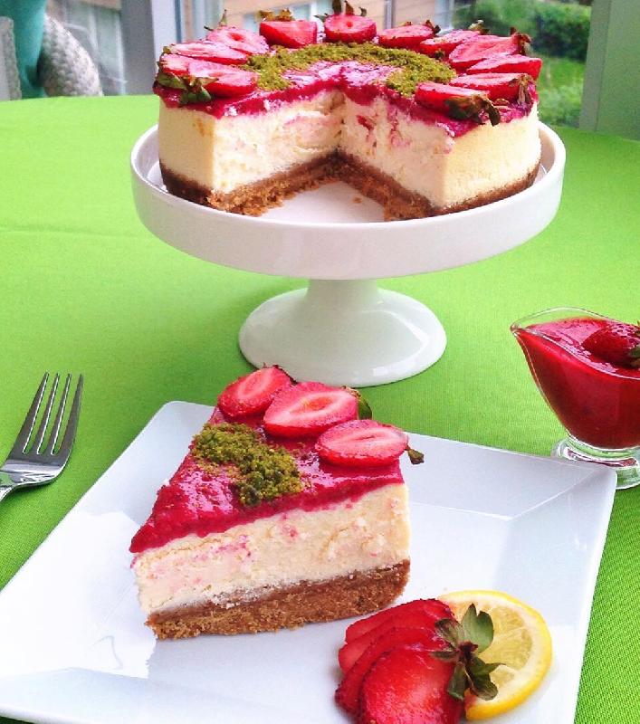 Cheesecake Çiyələk