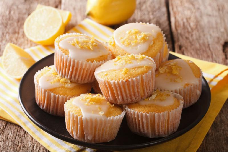 Limonlu Kəsmikli Muffin