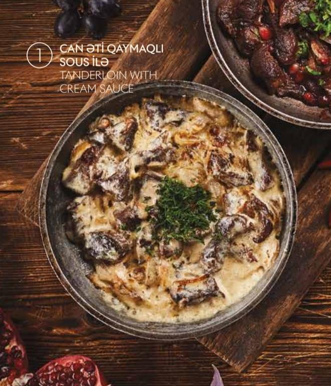 Can Əti Qaymaqlı Sous İlə 