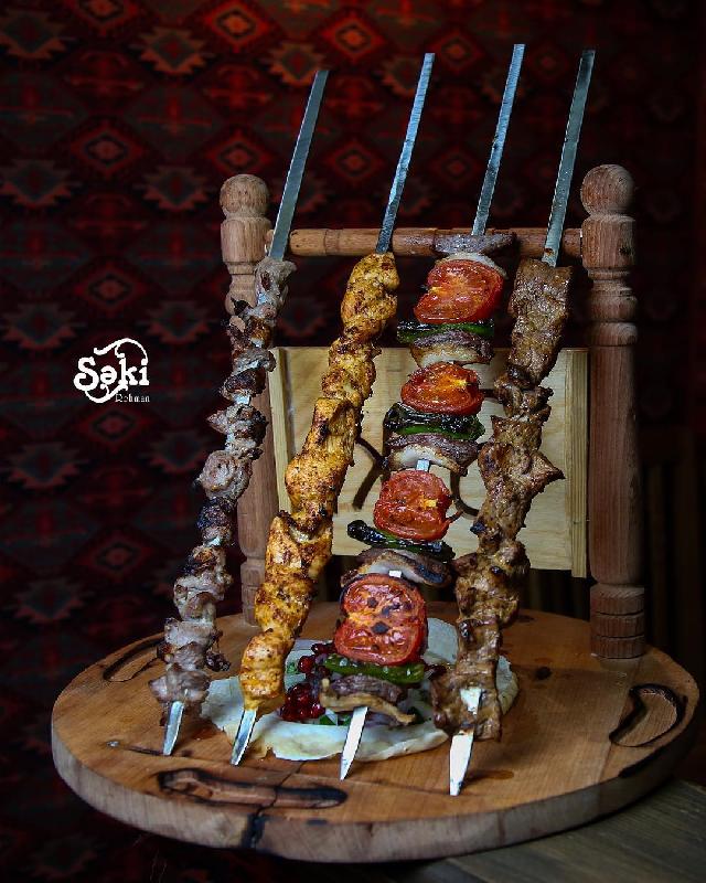 Şəki qala kababı