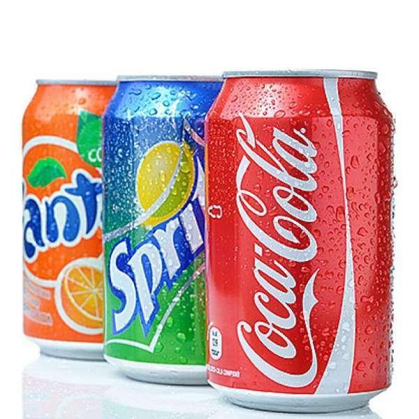 Cola, Fanta , Sprite