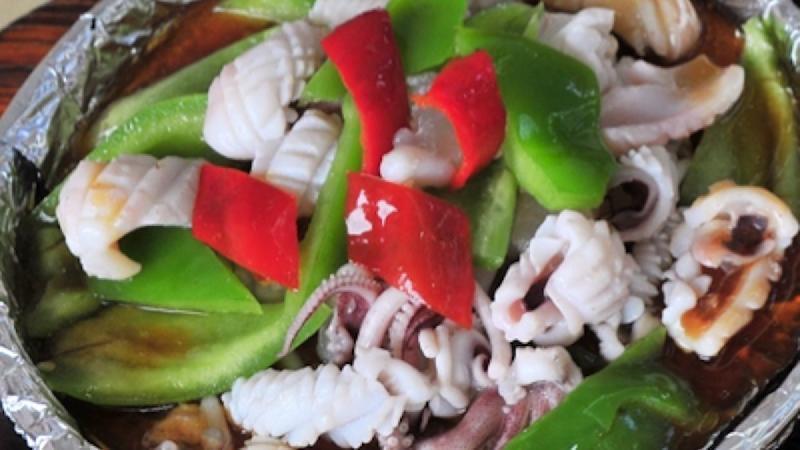 Grilled Fresh Squid