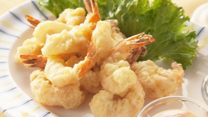 Fried Phoenix Tail Prawns