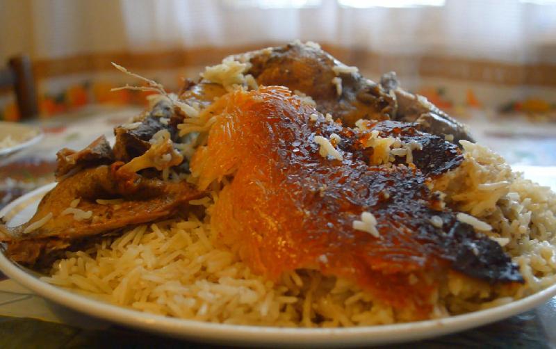 Fisincan plov çöl ördəyindən