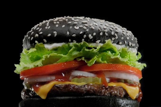 Black burger