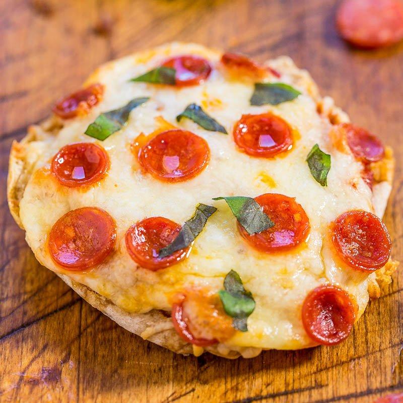 Mini pizza pepperonni