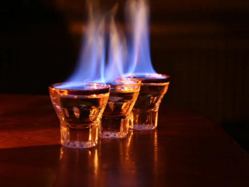 Sambuca shot set