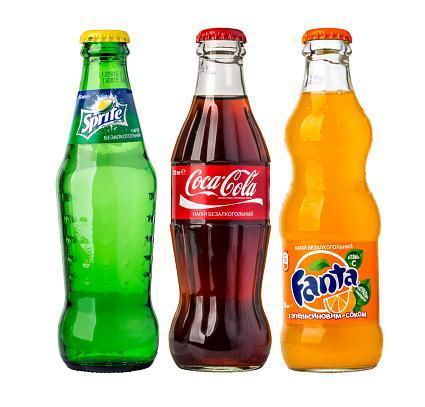Coca-cola,Fanta, Sprite
