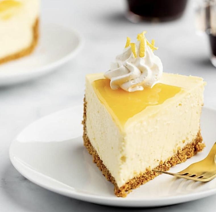 Limonlu cheesecake
