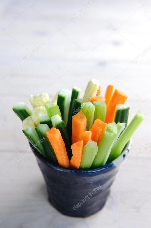 Cucumbers and carrots