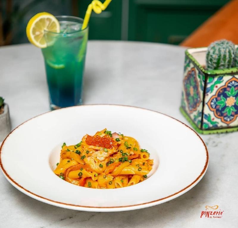 Penne vodka ilə 