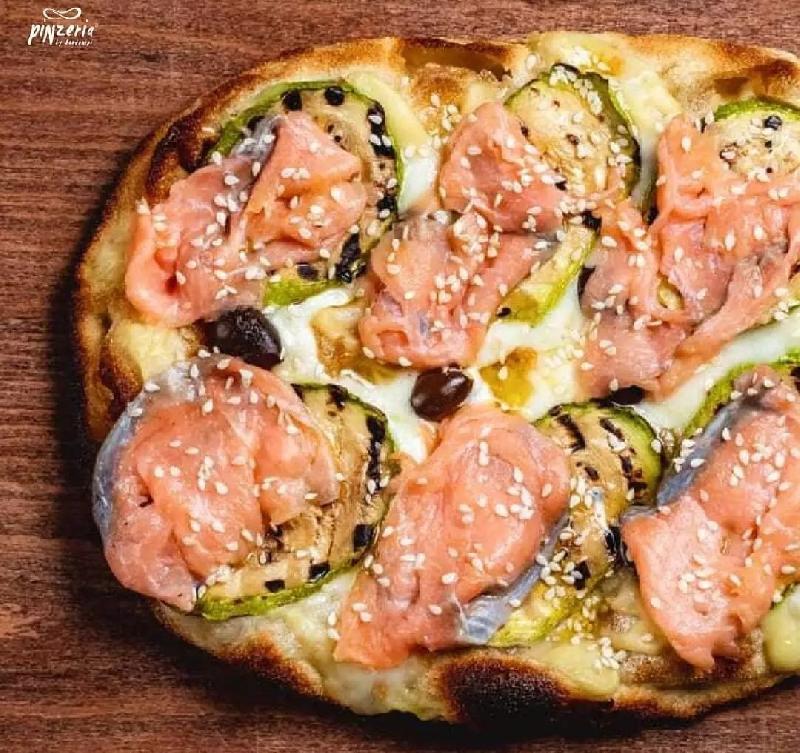Pinza Qızıl balıq və qabaqla