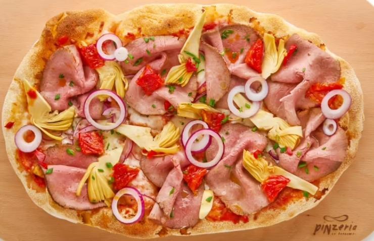 Pinza Rostbif və Ənginar ilə